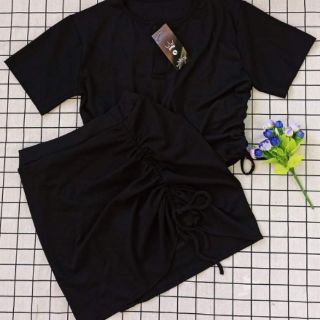 Set bộ chân váy ôm body bigsize