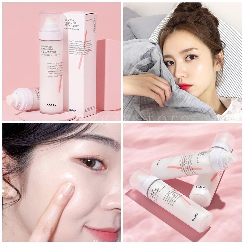 XỊT KHOÁNG COSRX BALANCIUM COMFORT CERAMIDE CREAM MIST - 120ML