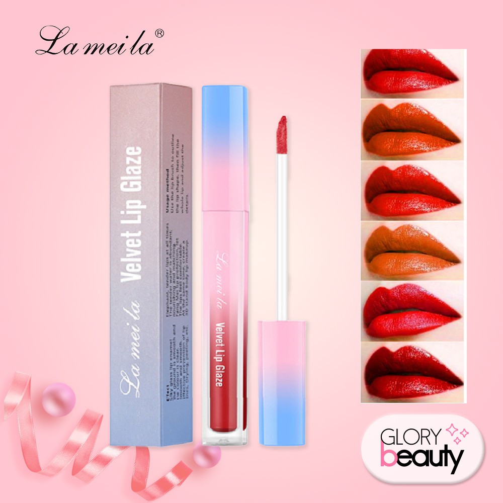 (Hàng Mới Về) Son Kem Lameila Dưỡng Ẩm Mượt Môi