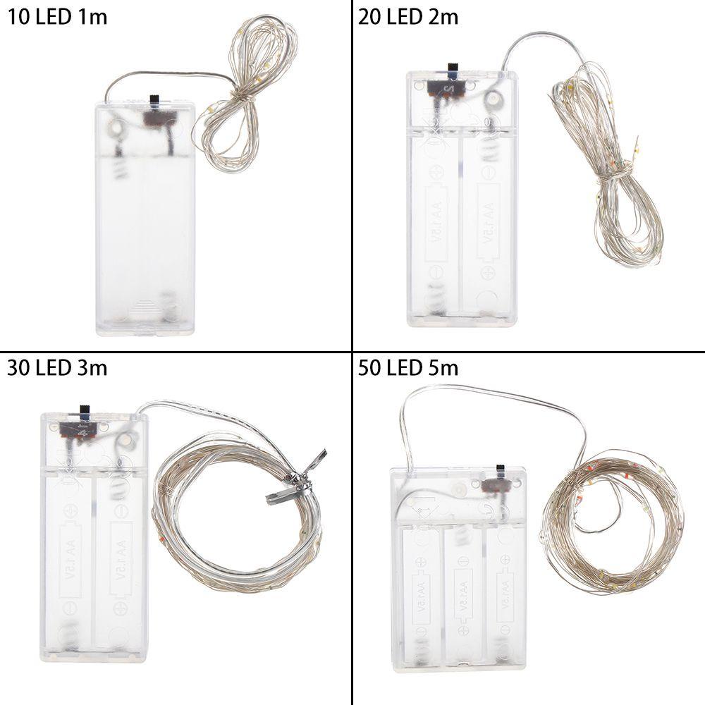 Dây Đèn LED 10 / 20 / 30 / 50 Bóng Trang Trí Tiệc