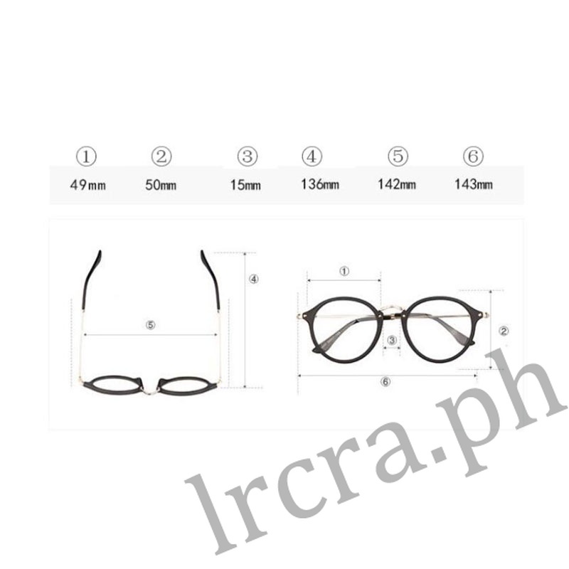 Lycra Mắt Kính Gọng Kim Loại Chống Ánh Sáng Xanh Phong Cách retro Thời Trang unisex