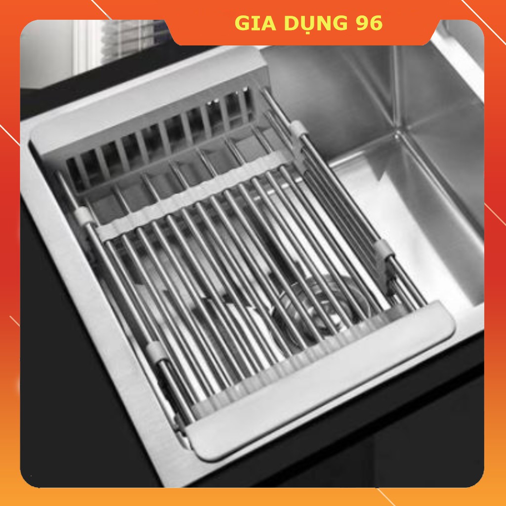 Kệ Inox Gác Chậu Rửa Bát Tùy Chỉnh Kích Thước