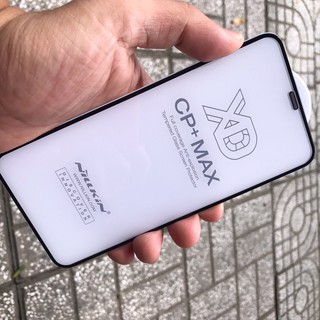 Miếng dán kính cường lực full màn hình Bảo vệ màng loa Nillkin XD CP + MAX IPhone 11 Pro/IPhone Pro Max/IPhone 11