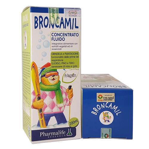 Brocamil siro ho cho bé, an toàn cho trẻ sơ sinh chai 200ml