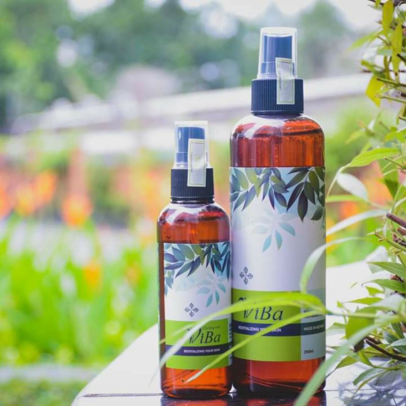 ( Cấp ẩm, cân bằng cho da) Xịt khoáng tươi Viba- size 250ml se khít lỗ chân lông, cân bằng da, cấp ẩm, chống lão hoá