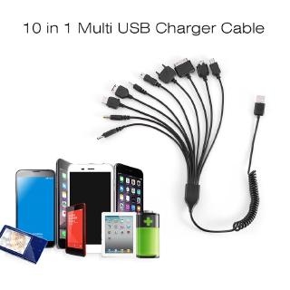 Dây sạc USB 10 trong 1 đa năng tiện dụng