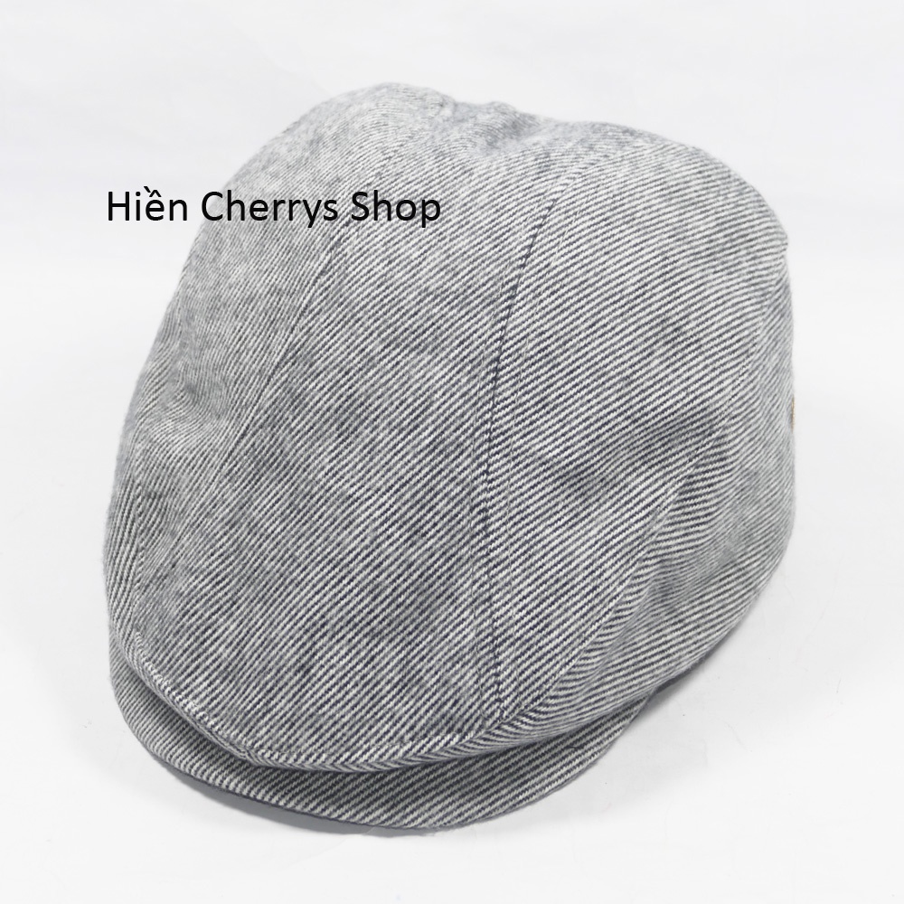 Nón mỏ vịt người lớn không có logo bít đuôi chất liệu Vải nỉ &amp; kaki bền và sành điêu.