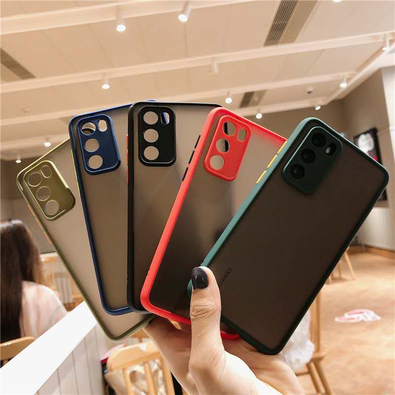 Ốp điện thoại mặt nhám bảo vệ camera chống va đập chống sốc cho Huawei P60 Pro P50 P40 P30 P20 Pro Lite Plus Pro+ 5G