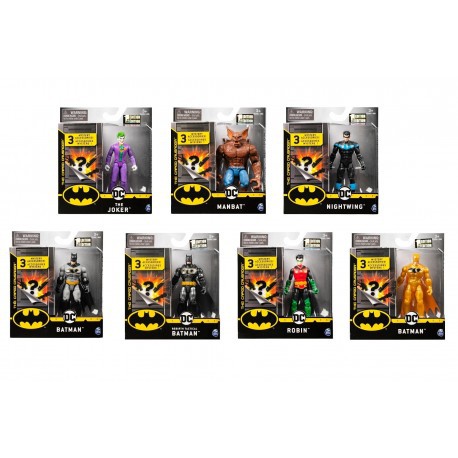 MÔ HÌNH NGƯỜI DƠI  CÙNG VŨ KHÍ TRỢ LỰC - CHÍNH HÃNG SPIN MASTER