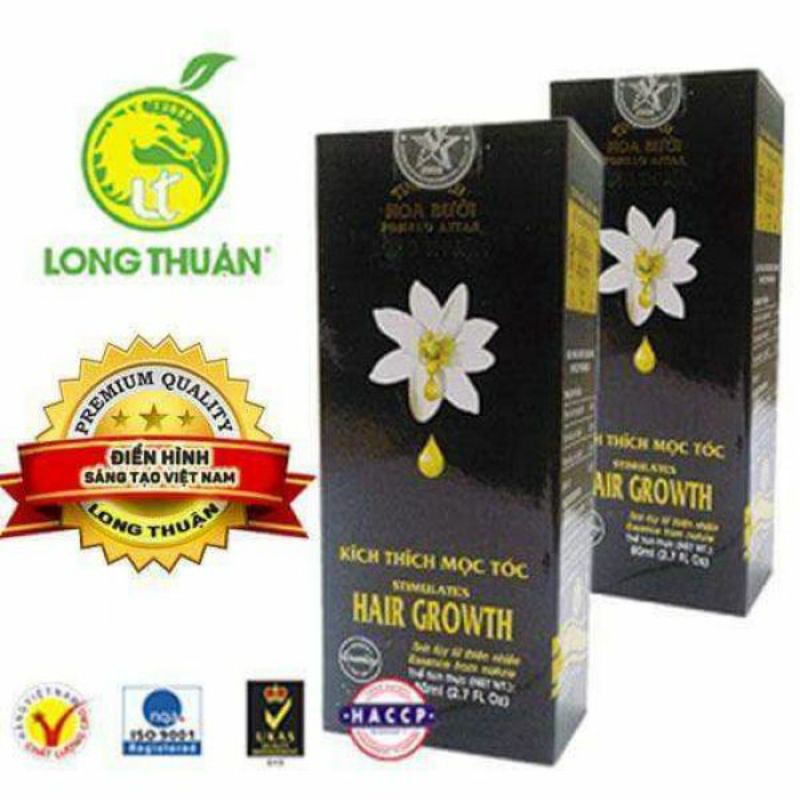 Tinh Dầu Hoa Bưởi Loại 1 Long Thuận - Hết Hói Đầu - Ngưng Rụng Tóc - Mọc Tóc