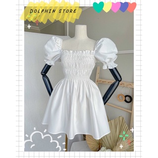 BIGSIZE Đầm babydoll nơ lưng bigsize