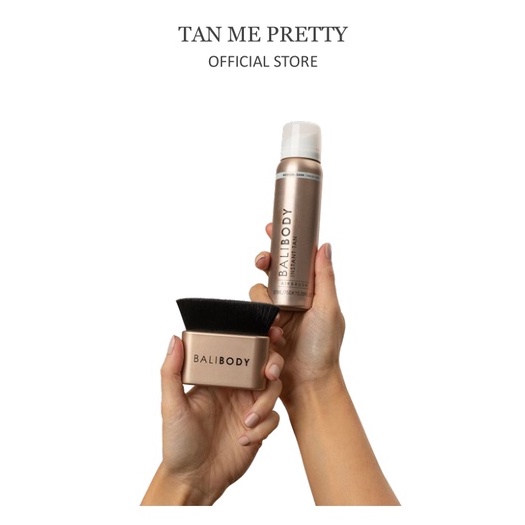 Xịt nhuộm nâu da tức thì tone Dark không dây dính tắm là sạch Bali Body Australia Instant Tan Spray 100mL