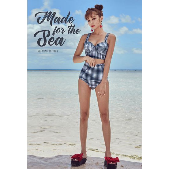 [Nhập mã FSS9SEP hoàn 20.000đ] Bikini 2 mảnh kẻ karo hàng xuất Hàn bao size từ 41 đến 70kg | BigBuy360 - bigbuy360.vn