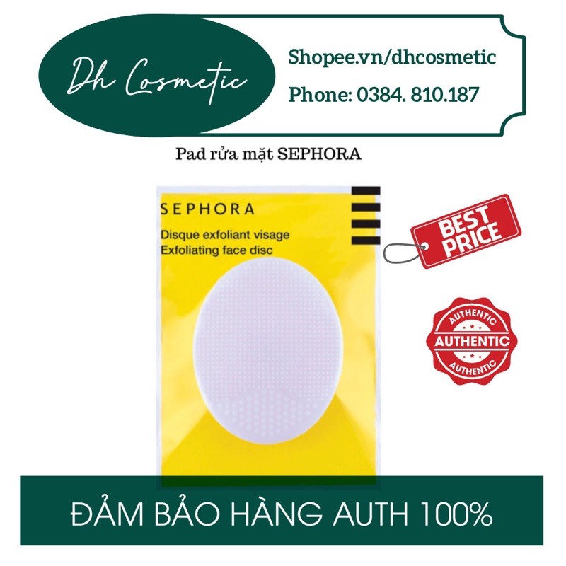 ( AUTH - CÓ SẴN) Sephora Cleansing Pad - Miếng Rửa Mặt Silicon