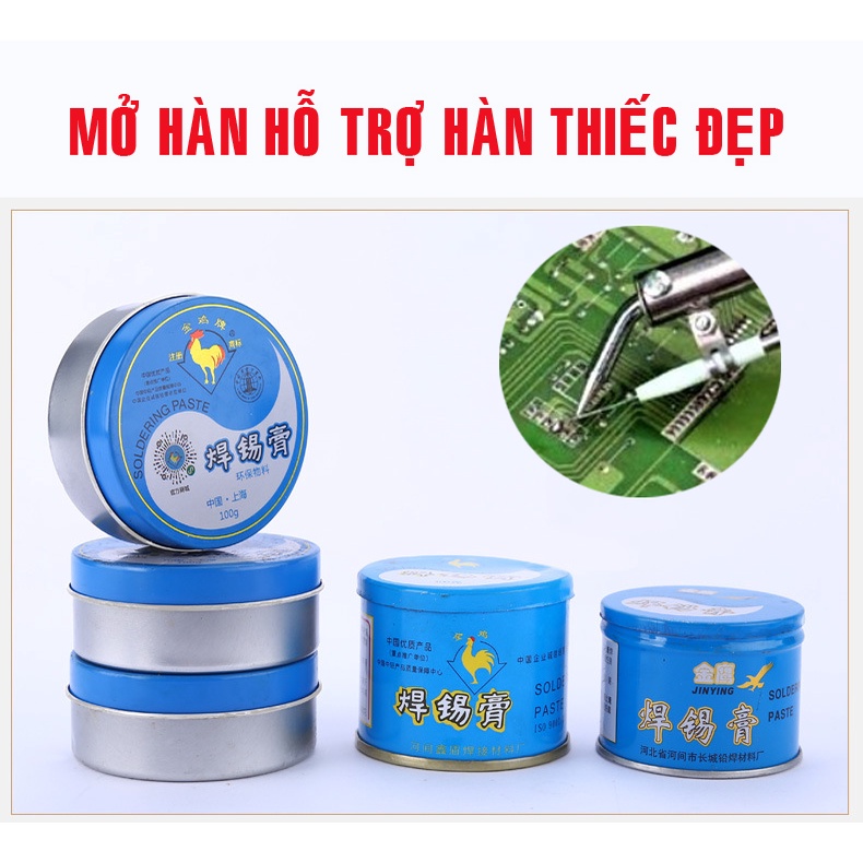 Mỡ hỗ trợ hàn thiếc tạo nên mối hàn dễ dàng, nhanh và đẹp (LOẠI CAO CẤP)