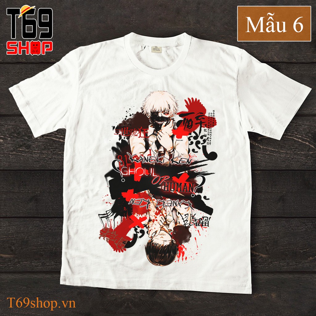 Áo thun anime Tokyo Ghoul (Có nhiều mẫu)