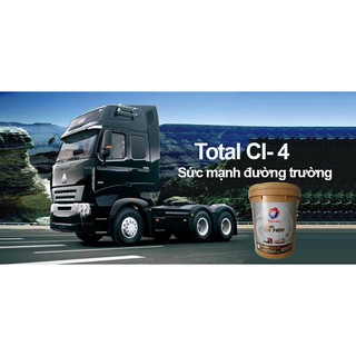 Dầu Xe Tải Total Rubia Tir 7400 15w40 18 Lít Turbo Tăng Áp