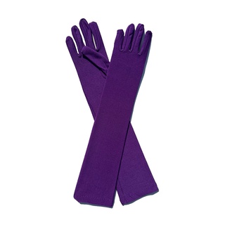 Găng Tay Lụa Sữa Co Giãn Dài 45cm Đa Ứng Dụng