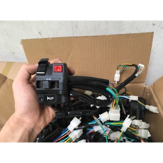 Cụm Công Tắc Wave Alpha Cũ - Hàng Thường