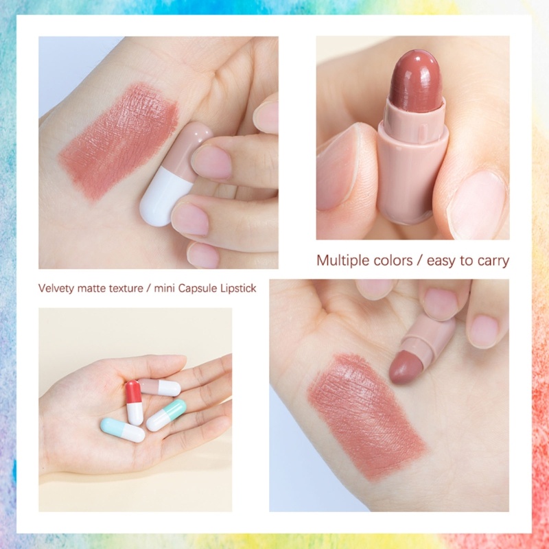 Son Môi brroa 4 Màu Tùy Chọn Chống Nước Không Dính Cốc Dành Cho Nữ