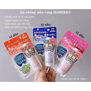 Xịt chống sâu răng cho bé