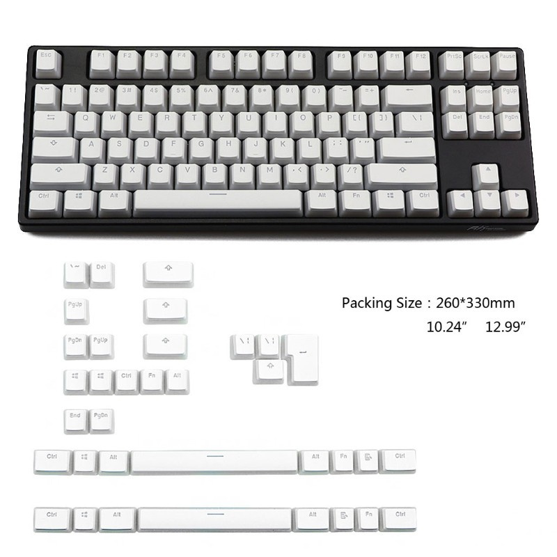 Nút Bàn Phím Ansi Pbt 143 Thay Thế Cho Chìa Khóachron K6 Gh60 Gk64 Corsair K70 K65