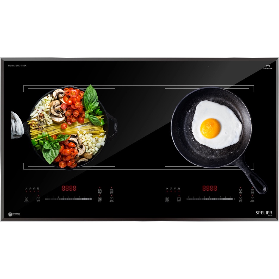 Bếp từ đôi Spelier SPM-T85K - NK malaysia - BH 5 năm - Hàng chính hãng