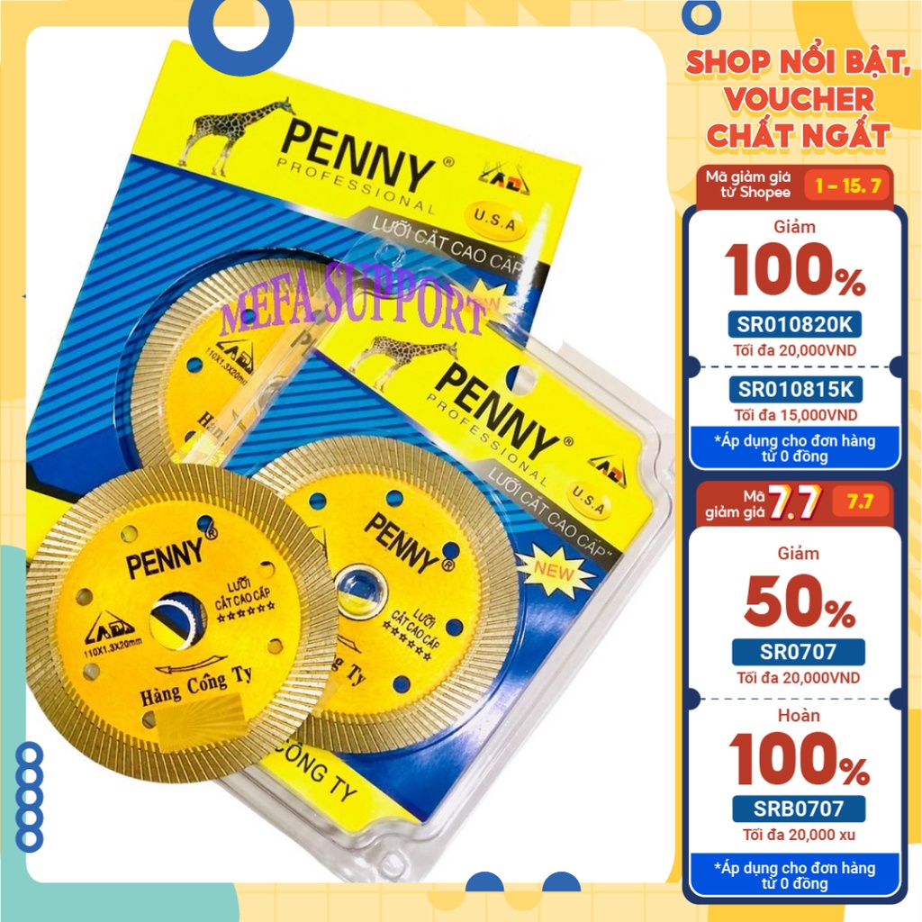 Lưỡi cắt gạch đa năng Penny hàng cao cấp 110  - Lưỡi cắt gạch máy cắt cầm tay