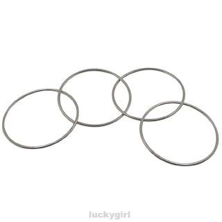 4pcs/set Magic Prop Linking Ring Magician Fun Metal Show Stage Toys Performance