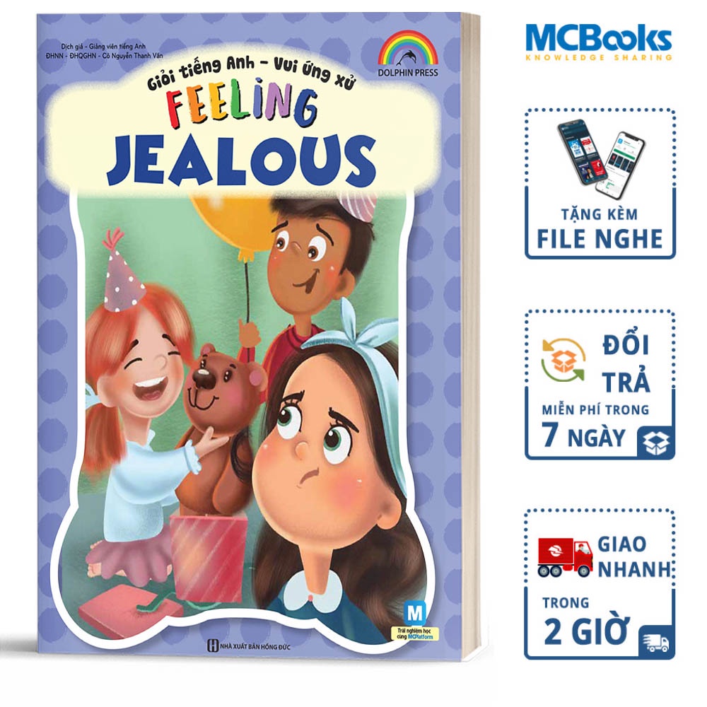 Sách Giỏi Tiếng Anh Vui Ứng Xử Feeling Jealous Tặng Kèm App Online
