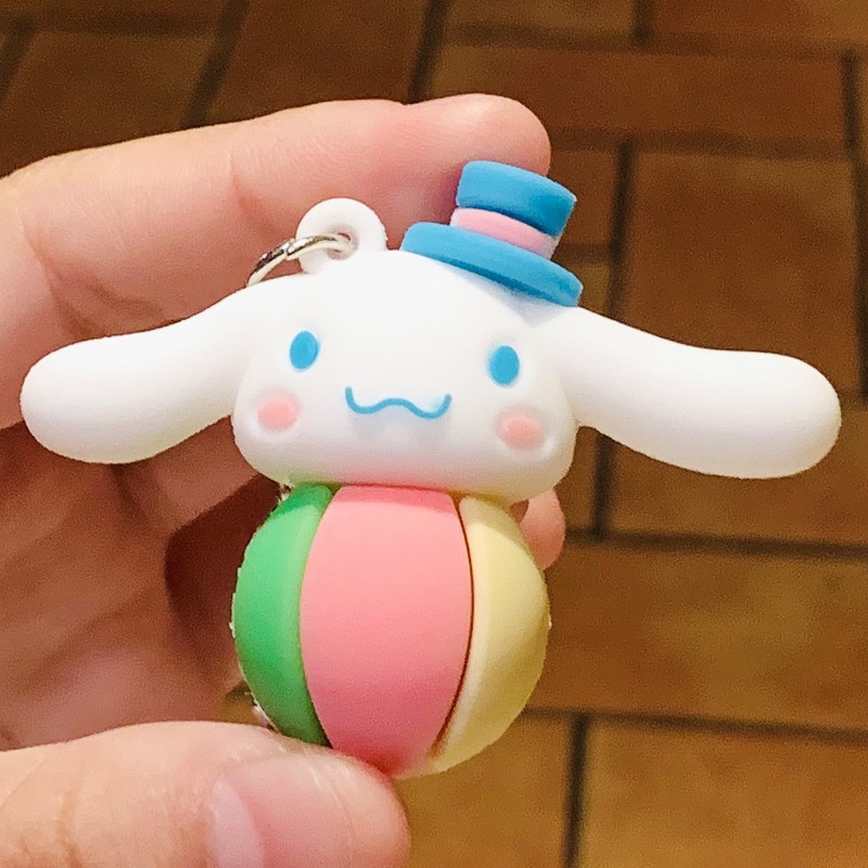 Móc Khóa Hình Vịt/Thỏ/Khủng Long Hoạt Hình Đáng Yêu