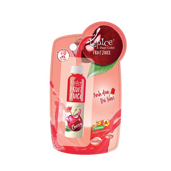 son dưỡng trái cây LipIce Sheer Color Fruit Juice