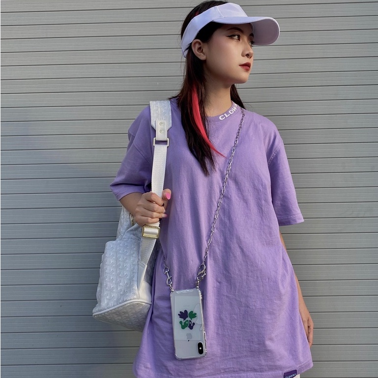 Áo thun tay lỡ local brand Clownz Basic V1 nhiều màu, phông trơn cổ tròn form rộng, cotton, unisex nam nữ
