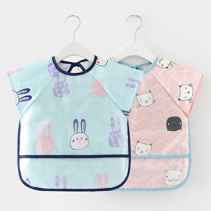Yếm áo cotton cho bé ăn dặm