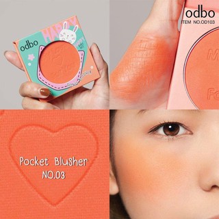 Phấn Má Hồng Odbo Pocket Blusher