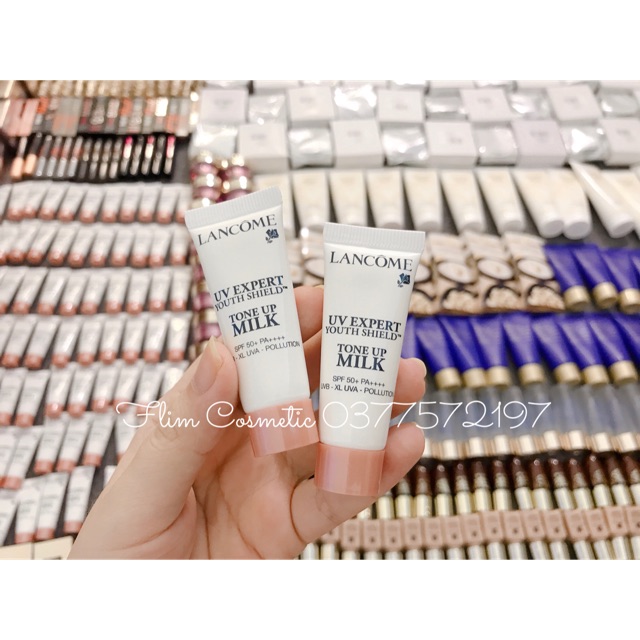 Kem chống nắng Lancome nâng tông , làm căng bóng da , bảo vệ khỏi tia UV10ml / fullsize