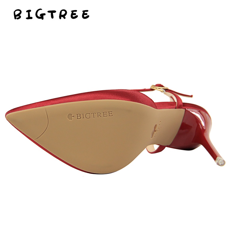 Giày BIGTREE 86-2 gót cao 10.5cm mũi nhọn quyến rũ thời trang cho nữ