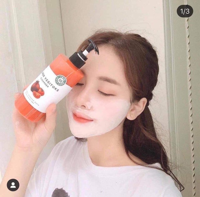 SỮA RỬA MẶT RAU CỦ SỦI BỌT VEGITOKS 200ml | BigBuy360 - bigbuy360.vn