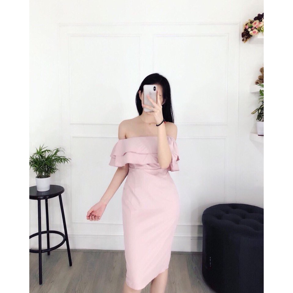 ĐẦM BODY BẸT VAI BÈO