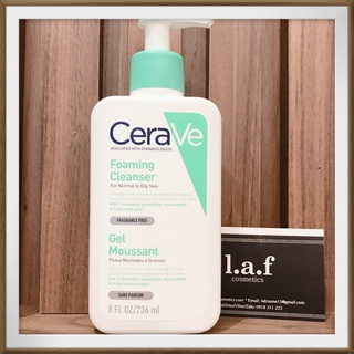 Sữa rửa mặt Cerave Foaming Cleanser 236ml - Nội địa Pháp_Lafbeauty