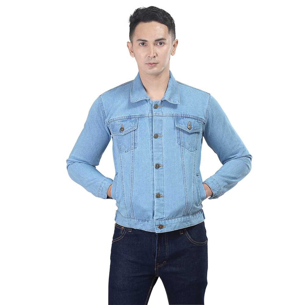 Áo Khoác Jean LEVIS Màu Xanh Dương Cho Nam Mã 937
