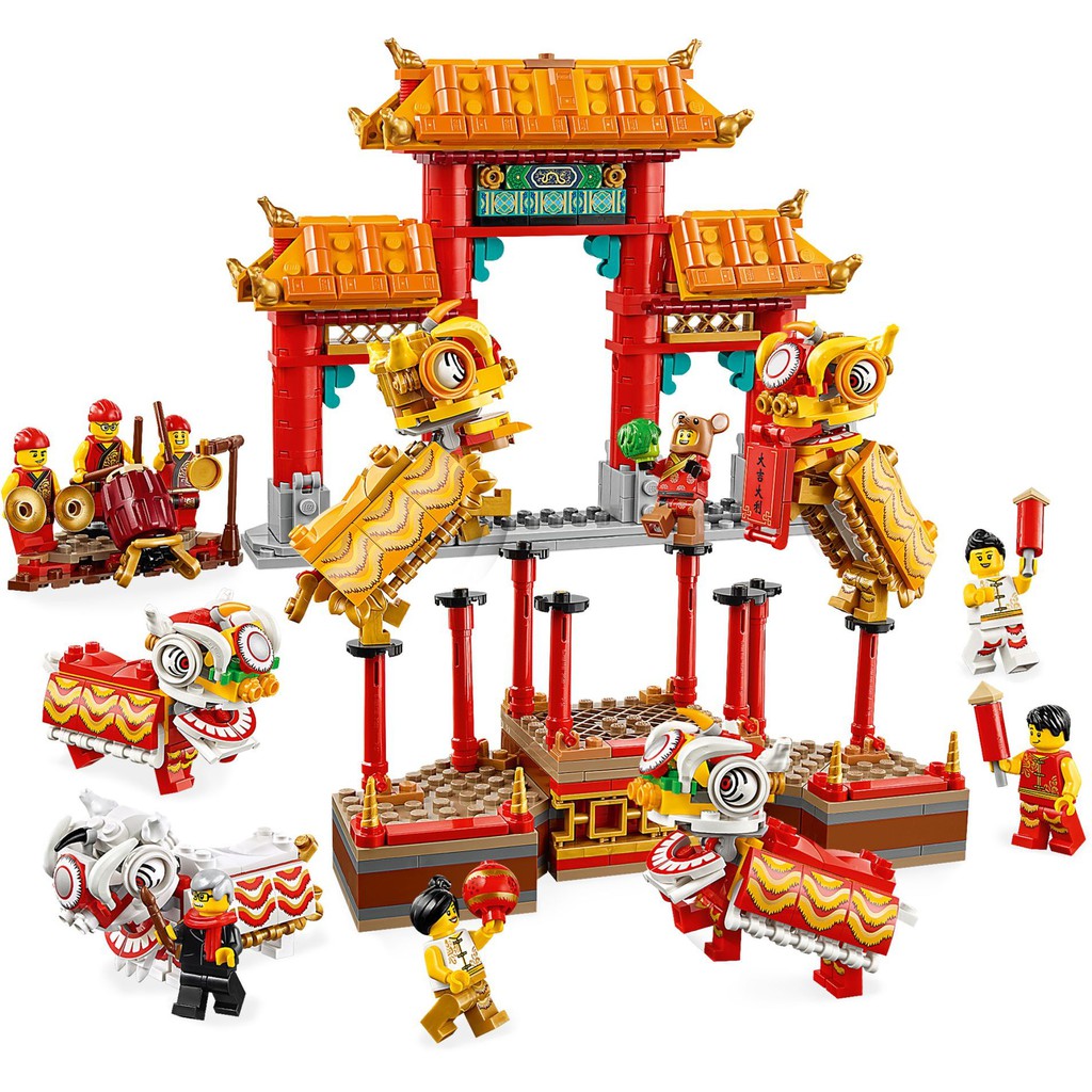 Đồ Chơi Lắp Ráp LEGO 80104 Múa Sư Tử - Lion Dance