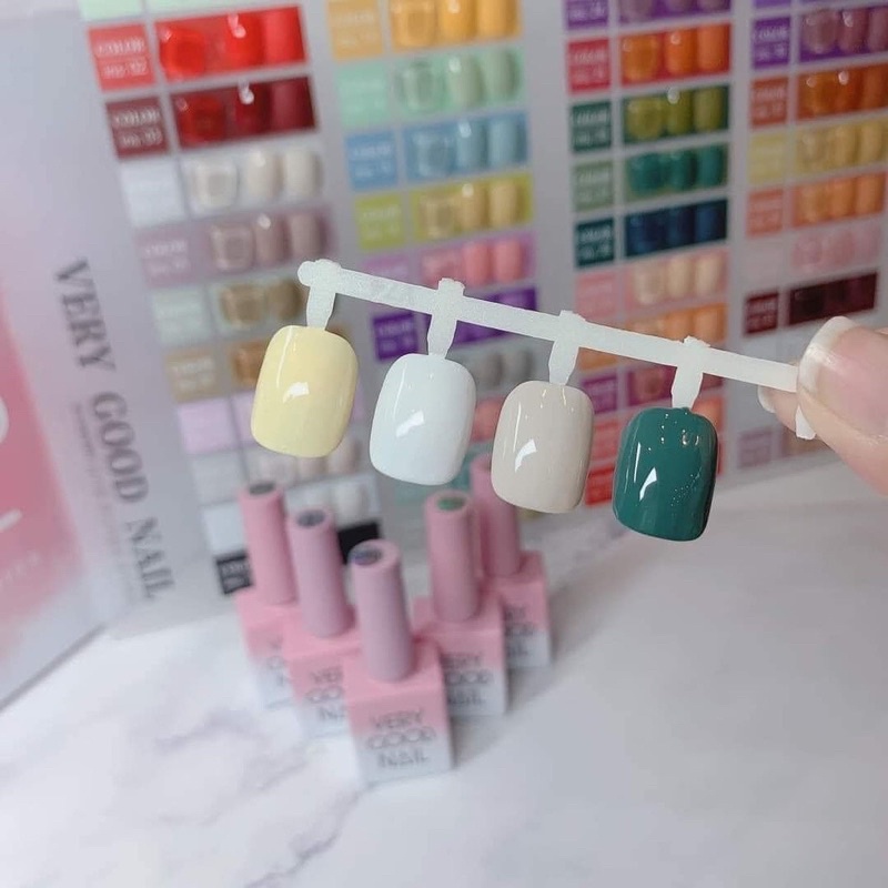 Set sơn gel Very Good Nail 44 màu,tặng báe,top,bảng màu