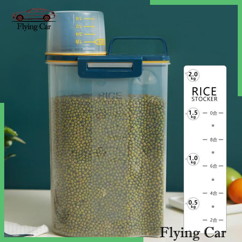 [Lzdjfmy2] Hộp Đựng Gạo Hạt Ngũ Cốc