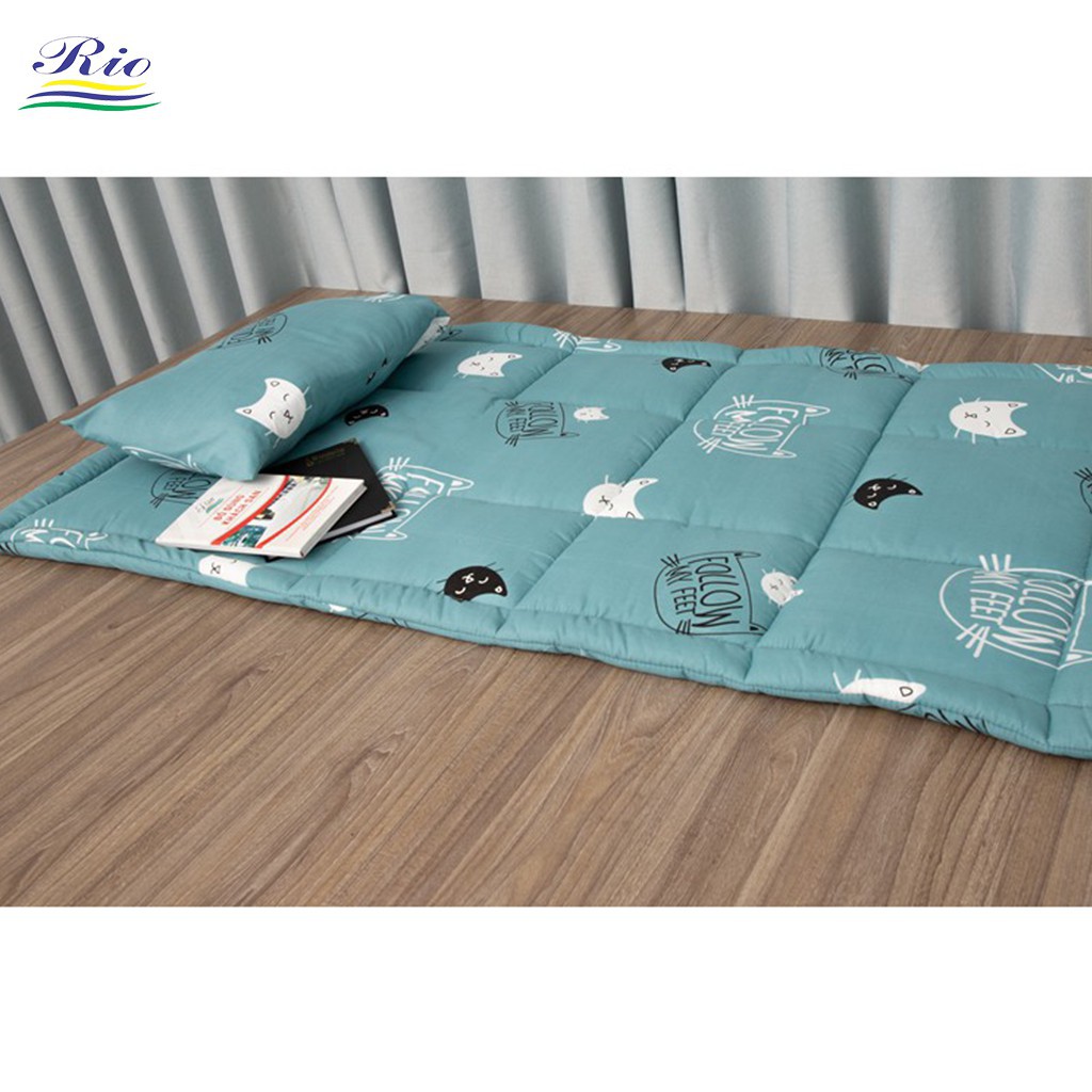 Bộ nệm RIOTEX dành cho giường tầng, ký túc xá 1m x 1m9 set 4 món