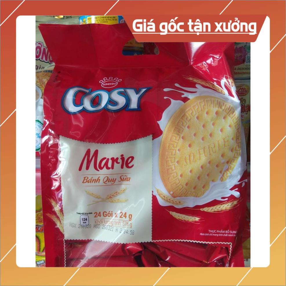 Bánh Quy Sữa Cosy Marie Gói 528g (24 gói x 24g)