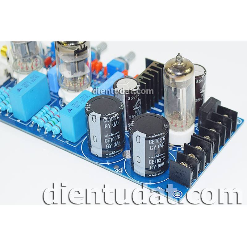 Mạch Pre-amp Âm Sắc 6N1 - 6Z4