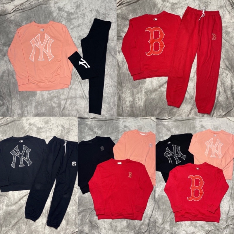 (ảnh thật) Combo Basic Big Logo Warm Overfit Sweatshirts( có bán quần phối kèm)