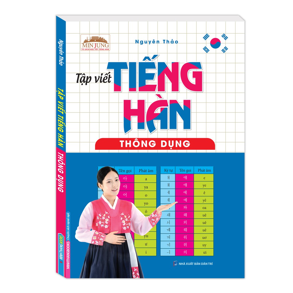 Sách Tập viết tiếng Hàn thông dụng