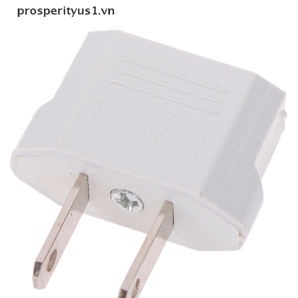 Set 1 / 4 Phích Cắm Chuyển Đổi usa eu Sang us Sang eu Chuyên Nghiệp